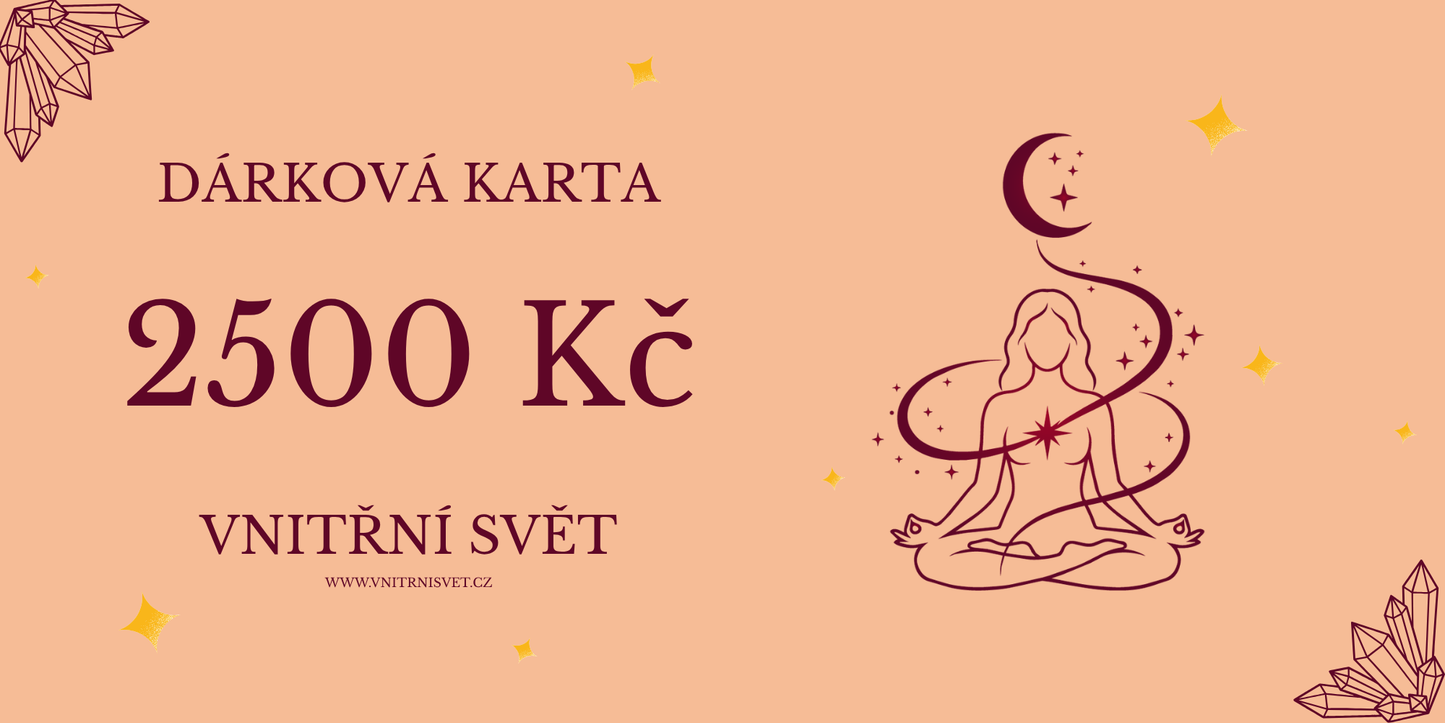 Dárková karta Vnitřní Svět