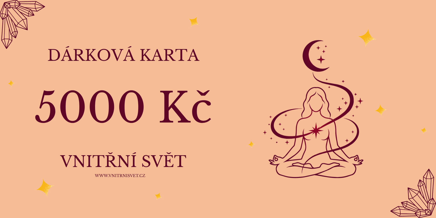 Dárková karta Vnitřní Svět