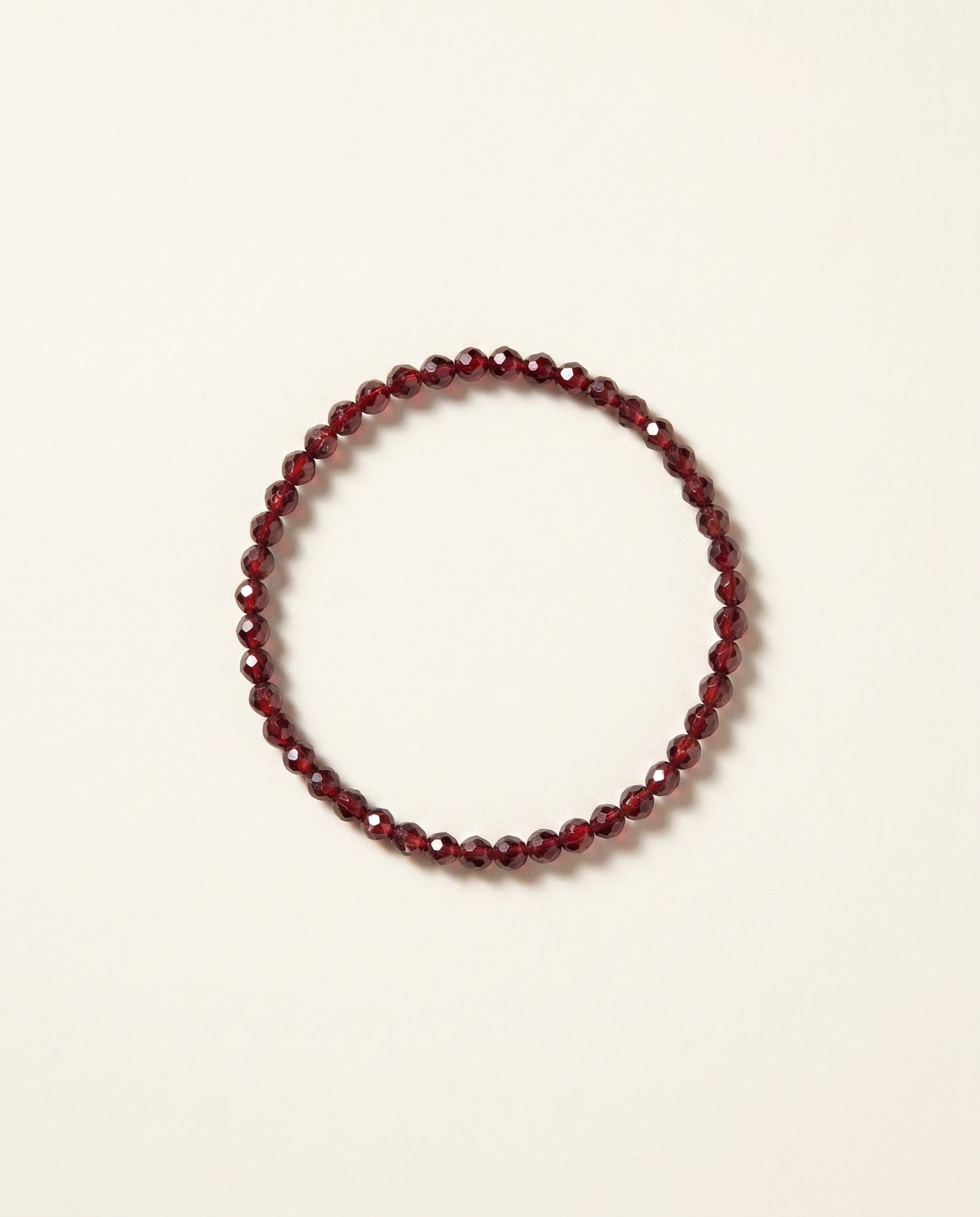 Fazetovaný krystalový náramek (3 mm)