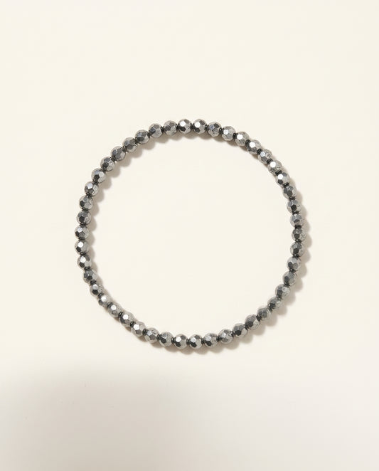 Fazetovaný krystalový náramek (3 mm)